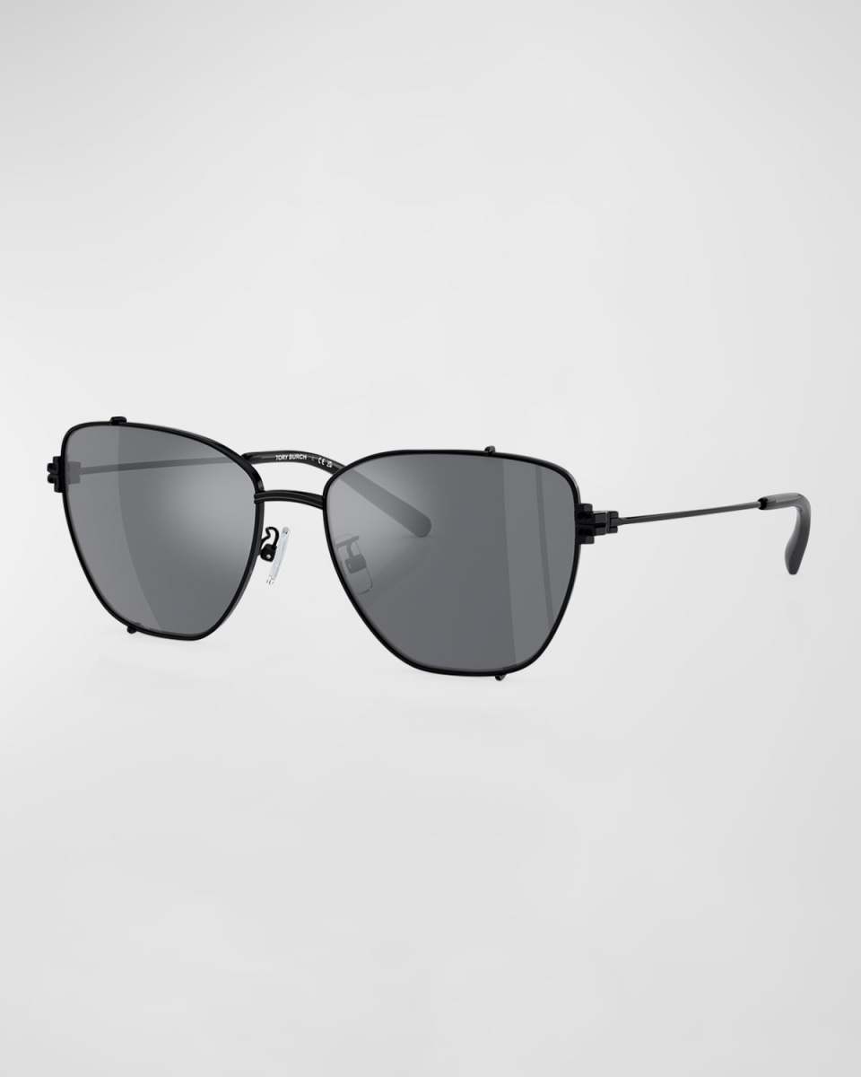 T-Monogram Metal Cat-Eye Sunglasses